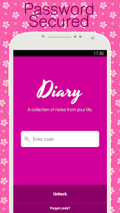 Download Diary with lock